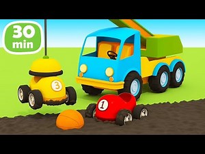 🚗🚨 Helper Cars Deutsch – Fünf spannende Folgen mit den Helfer Autos! Rettungsfahrzeuge Compilation