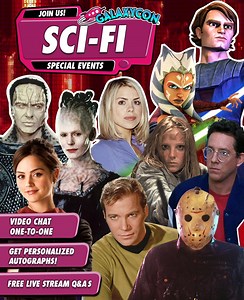 Man the cannons https://galaxycon.info/sci-fi at GalaxyCon Live! Meet the cast of Doctor Who, the Villains of Star Trek, and even Captain James T. Kirk himself! Video Chat One-to-One, Pose for Virtual Photo Ops, Order Personalized Autographs, and see FREE Live Stream Q&As! The Stars will take a Virtual Photo Op with you in the Video Chats. Immediately following the session, you can purchase that as Digital or Autographed Snapshot. Digital Snapshots are $20. Autographed Snapshot Prices Vary. Find