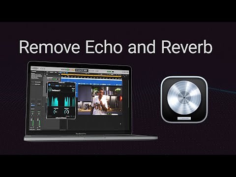 Remove Reverb and Echo in Logic Pro