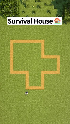 Blockical on Instagram: "Minecraft Survival House🏠 For Build and No Music #minecraft #minecraftbuilding #minecraftbuilds #minecrafttutorial"