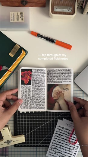 Excited for My New A6 Notebook Journey!