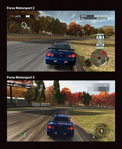Comparison: Forza 2 vs Forza 3