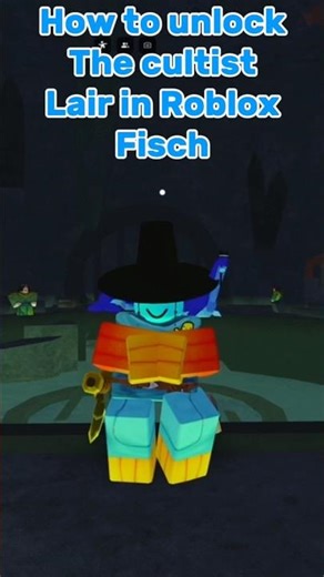 How to unlock the cultist lair area in Roblox Fisch #fisch #roblox #fyp