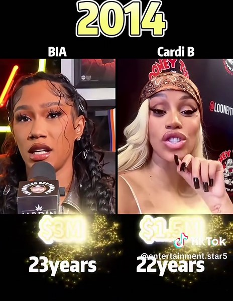BIA vs Cardi B: Qui est le plus riche ?