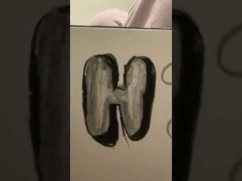 How to give bubble writing a 3d effect