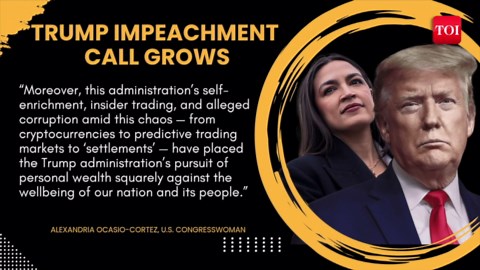 'Remove Trump now': Impeachment drive begins in US House over Iran war | 25th Amendment in focus