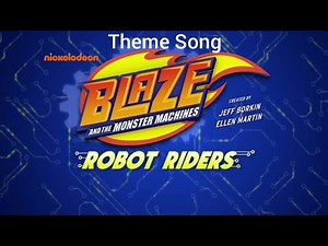 Blaze And The Monster Machines Robot Riders Robots Corredores intro Opening in English