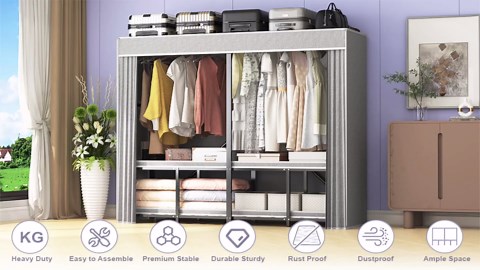 150GAL Extra Large Storage Bins with Lid, 600Qt Stackable Closet Organizers and Drawers, Collapsible Storage Bins with Wheels, Folding Containers for Home, Kitchen Office, 3Pack Black