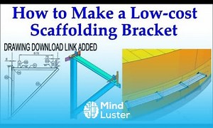 Mind Luster - Learn How to make a scaffolding bracket for storage tank for a low cost