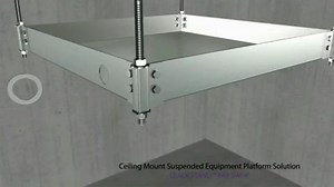 HOLDRITE Quick Stand 20 gal. Galvanized Steel Water Heater Suspended Platform 40-SWHP