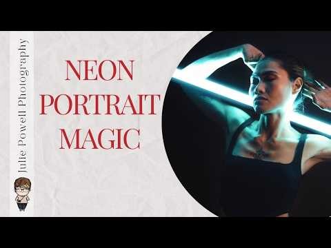 How I Edit Cyberpunk Neon Portrait