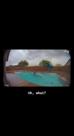 Epic Pool Fail Caught On Camera!