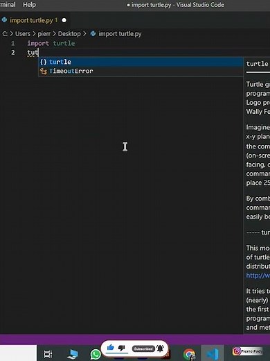 how to draw circle in python | PYTHON TURTLE