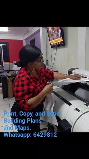 Print, Copy and Scan Building Plans and Maps. Whatsapp: 6429812 | PRINT CRAFT