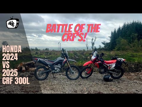 2 X Honda CRF 300L. OLD and NEW. Green lane rider chat.