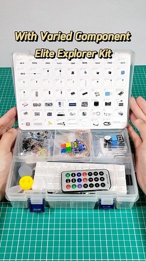 SunFounder Maker Education on Instagram: "Learn Arduino with Elite Explorer Kit! #arduino #sunfounder #arduinoproject #arduinofun #diy #robotics #arduino #arduinoproject #arduinounor4 #stem #stemeducationforkids #electronic #engineering #programming #arduinoprogramming #arduinoforbeginners #arduinoprojects #electric #electricalengineer #techie #electrocircuit #circuitdesign #electronics #electrical #microcontroller #techy #tech"