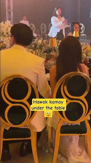 Hawak kamay under the table😲