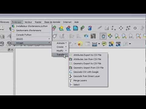 Installer une extension (plugin) python dans QGIS