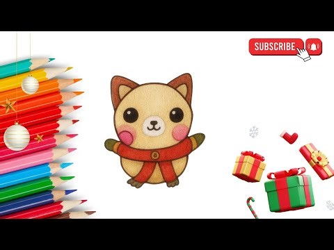 "Cute Puppy Drawing – Adorable & Simple Art Style!"