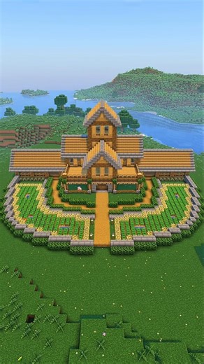Minecraft farm house #shorts #minecraft #gaming #viral #trending