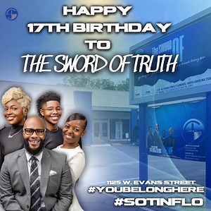 The Sword of Truth turns 17 years old TODAY!!! May 13th, 2007……we began this movement with 13 people….and now….the story continues!! HAPPY BIRTHDAY SOT!!!! We are continuing to GROW SOMEWHERE! Let’s CELEBRATE this week! @topfans #Like #Tag #Share HEY SWORD DROP ONE OF YOUR FAVORITE PICS WHILE YOU HAVE BEEN HERE (BENNETTSVILLE OR FLORENCE) BELOW IN THE COMMENTS 👇🏾👇🏾👇🏾👇🏾e | The Sword of Truth
