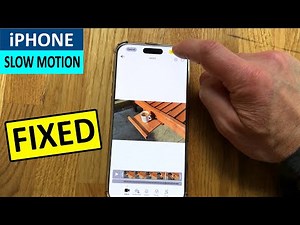 iPhone How to convert Slow Motion Video to Normal speed easily