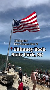 Every day is a good day for a peaceful hike in Chimney Rock at Chimney Rock State Park! 🏞️ If you haven't hiked the Four Seasons Trail at Chimney Rock at Chimney Rock State Park, this is your sign to plan your next adventure! Here's what you need to know before you hike: 🏃 Distance - 0.6 miles 🏔️ Surface - Natural surface ~ stairs 👟 Uses - Hike, walk, run 🔵 Difficulty - Intermediate For more info about the trail and to see it on a map, check out the link below! https://bit.ly/3RKSXMu Happy 