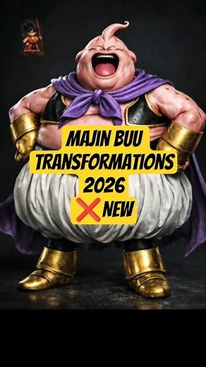 majin buu transformations