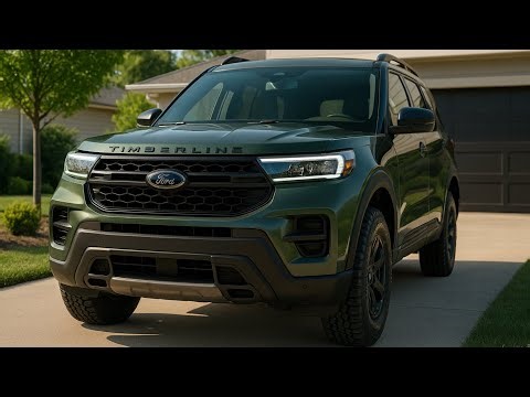 2026 Ford Explorer Timberline in Forged Green Is the Ultimate Adventure SUV!