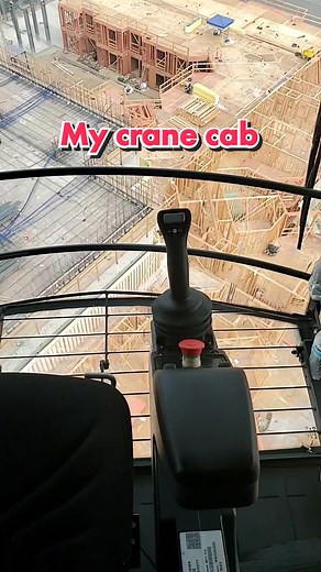 Inside a Tower Crane Cab: A Unique View