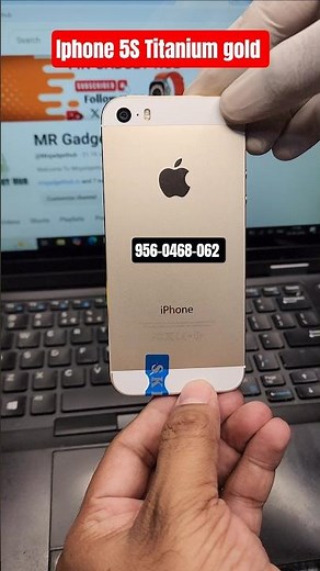 Iphone 5S Titanium Gold With Box & All Accessories | #iphone5s