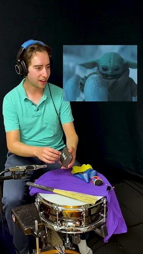 Baby Yoda but with just sound effects