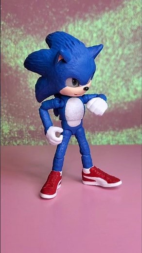 Movie Ugly Sonic Jakks Pacific Custom Figure!✨️ #sonic #sonicmovie #sonicthehedgehog