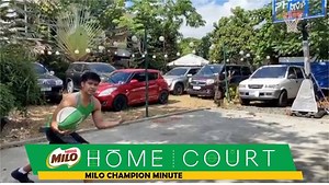 3.5K views · 5.5K reactions | Active Kids are Healthy Kids! Join SEA Games Gold Medalist Kiefer Ravena in his MILO Champion Minute as he shows how to do one of his favorite moves in basketball. Always remember - Stay Home, Stay Active, and Stay Healthy!​ ​ Parents, join your kids and stay active together through these exercises! | MILO® Philippines | Facebook