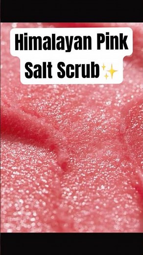 About our Exfoliating Himalayan Pink Salt Scrub✨| Whippedwonderlandskincare #saltscrub #skincare