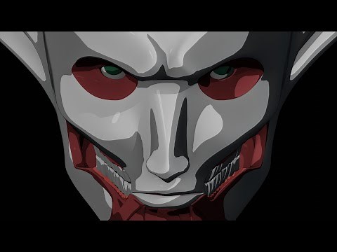 Attack on Titan Eren Founding Titan Head 3D| Blender Polymodeling Timelapse