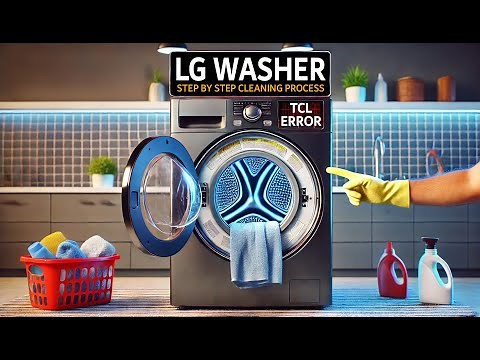 LG Washer tcL Error: Step-by-Step Tub Cleaning Process