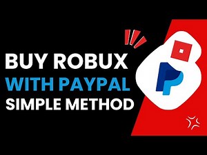 How To Buy Robux With Paypal