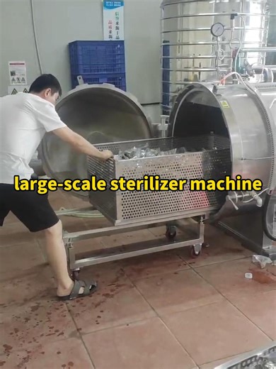 Large-Scale Sterilizer Machine for Food Preservation