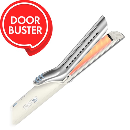 InfinitiPRO by Conair Cool Air Luxe 2-in-1 Curler and Straightener