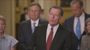 The prosecution of President Trump wasn't about justice. It was about weaponizing the Democrat-controlled Justice Department to attack their political opponent. Democrats are trying to distract voters from the pain President Biden has caused every day since the previous administration. | John Barrasso
