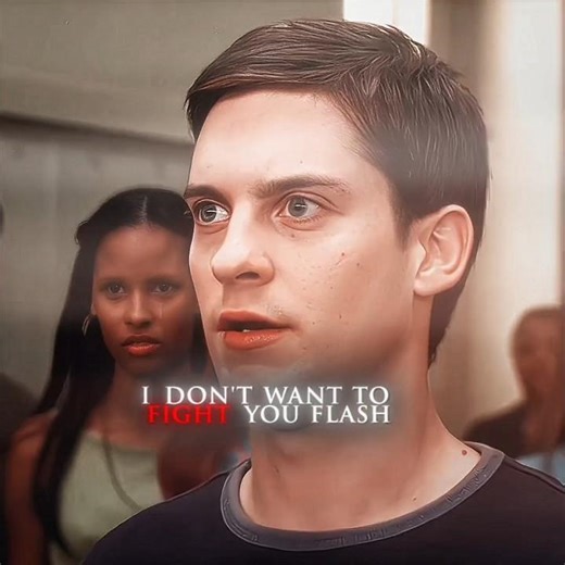 Spiderman vs Flash Fight 🔥 #spiderman #edit #tobeymaguire
