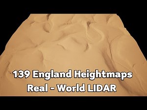 England Real-World Heightmaps for Unreal Engine 5