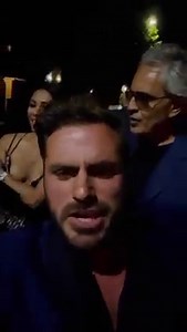 Going to the stage in style 🐎😉 With my favourite tenor Andrea Bocelli ❤️ | HAUSER