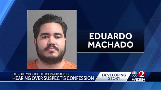 Machado confession killing officer jewell