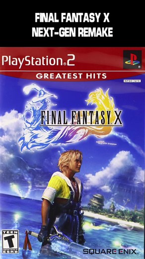 Final Fantasy X PS2 next-gen remake… would you play? 👀🔥 Comment YES or NO . . . . . . . #finalfantasyx #retrogames #remake #videogames #ps2