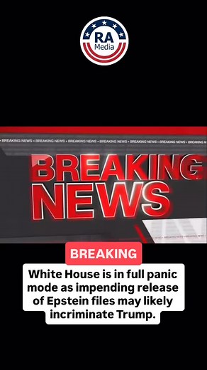 52K views · 11K reactions | BREAKING: White House is in full panic mode as impending release of Epstein files may likely incriminate Trump. Follow @reallyamericanmedia for more | Really American | Facebook