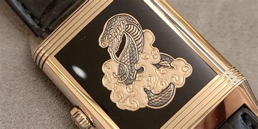Video: Closer Look at Jaeger-LeCoultre’s New Snake-Adorned Reverso Tribute Enamel Watch
