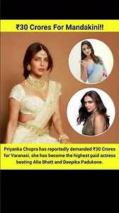 ₹30 Crore Fee Shocker: Actress Becomes Bollywood’s Highest Paid for Varanasi Role