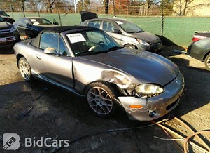 2002 Mazda MX-5, Miata Cloth | JM1NB353520228065 | Bid History | BidCars
